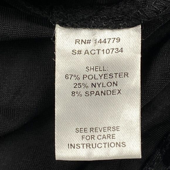 12th Tribe Crop Blouse Womens Medium Black Zebra Print Long Sleeve Tie Front - Picture 8 of 13